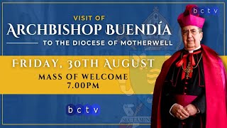 Holy Mass with Papal Nuncio  Opening Mass  Motherwell Cathedral  30 August 2024 [upl. by Airel]