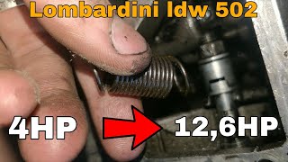 LOMBARDINI MICROCAR 100KMH 3600RPM  How to tutorial [upl. by Alhan]