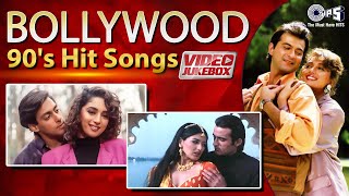 Bollywood 90s Hit Songs  90s Love Songs  Hindi Love Songs  Video Jukebox [upl. by Nylareg378]