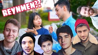 KORELİ KIZLARA TÜRK YOUTUBERLARI SORDUK Reynmen [upl. by Itsrik]