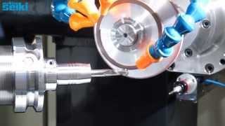 CNJ2 Ultra precision Ball end mill regrinding  CNJ2 超高精度ボールエンドミル再研削 [upl. by Teragramyram]