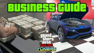 GTA 5  Tuners DLC  AUTO SHOP Business Guide amp Contract Missions [upl. by Aklog]