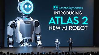 Boston Dynamics Atlas 2  A New Electric Era [upl. by Enywtna]