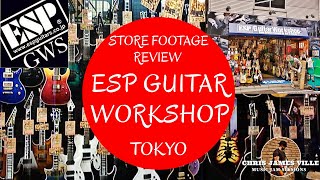 ESP Guitar Workshop  Tokyo Japan [upl. by Yllaw840]