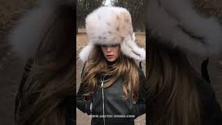 Ushanka Lynx fur hat [upl. by Esahc]