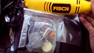 Unboxing Fisch Mini Grinder Indonesia [upl. by Thorin]