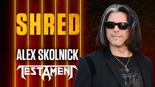 Alex Skolnick  Exclusive Shred [upl. by Moncear]