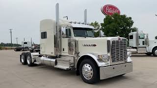 2022 Peterbilt 389  PRIDE amp CLASS in Diamond White [upl. by Acihsay]