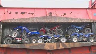 Wallingford Police Department cracking down on illegal dirt bikes and ATVs aggressive driving [upl. by Eward479]