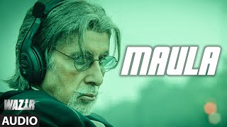 Maula FULL SONG Audio  WAZIR  Amitabh Bachchan Farhan Akhtar  Javed Ali  TSeries [upl. by Resee]