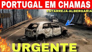 🔥INCÊNDIOS de grandes proporções em PORTUGALzona de ESTARREJAALBERGARIA 17924 [upl. by Pol593]