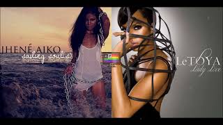 Jhene Aiko amp LeToya Luckett  Bs amp Hs Regret Mashup [upl. by Euqirne]