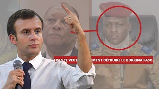 🔴Révélation  La F4nce veut absolument détruire le Burkina Faso 🇧🇫 [upl. by Anitan]