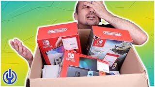 I Bought a Customer Returns Box of Nintendo Switches Lets Fix Them [upl. by Genesa]