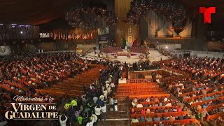 Miles de peregrinos celebran a la Virgen de Guadalupe en su día en México [upl. by Eelame563]