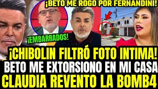 CHIBOLIN LLORA CLAUDIA LO DESTRUYE CON FOTO ÍNTIMA Y REVELA LA VERDAD SECRETA QUE INVOLUCRA A BETO [upl. by Ruford315]