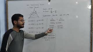 class 10 theorem 61 and 62 basic proportionality theorem and its converse [upl. by Vonny]