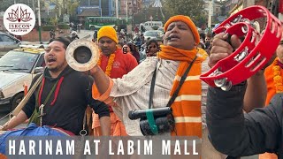 Saturday Harinam at Labim Mall Pulchowk  ISKCON Lalitpur  2024  2080 [upl. by Siul232]