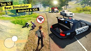 Top 10 Best Simulator Games for Android amp iOS 2023 OfflineOnline [upl. by Merkle]