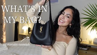 whats in my everyday bag purse essentials [upl. by Delaryd]