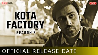 KOTA Factory season 3 Release date  Jitendra Kumar  Kota factory season 3 teaser trailer  update [upl. by Norag910]