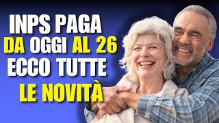 PAGAMENTI DAL 17 AL 26 GENNAIO INPS IN AZIONE CON TUTTE LE GRANDI NOVITÀ [upl. by Htir]