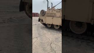 Expert M88 Tank Driver Synchronizes Movements to Sound  Impressive Military Tank militaryshorts [upl. by Nauqyt]