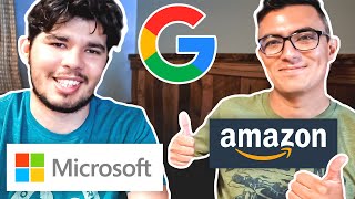 Como entrar a trabajar en Amazon Microsoft o Google [upl. by Redleh]