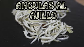 Como Hacer Angulas al Ajillo  Receta de Navidad [upl. by Kemme715]