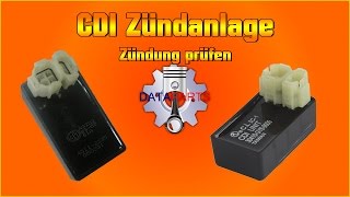 CDI Zündanlage Zündung prüfen [upl. by Sartin]