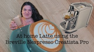 NESPRESSO CREATISTA PRO ☕️BEGINNERS momlife frenchgirl nespresso beginners espresso worthit [upl. by Jahdiel]