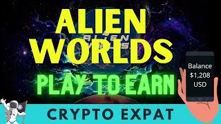 Alien Worlds Play To Earn Blockchain GameEarn Free TLM tokens Setup guide for Newbies [upl. by Adev]