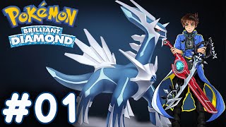 Pokemon Brilliant Diamond Playthrough with Chaos part 1 I Was Bribed [upl. by Htebazileharas66]