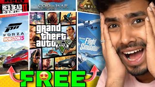 TOP 5 OFFICIAL WEBSITE FOR FREE PC GAMES IN 2023🤩🔥 NO VIRUS  NO CRACK  NO CLICKBAIT [upl. by Einattirb588]