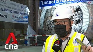 Circle Line 6 tunnelling works complete 3 new MRT stations set to open in 2026 [upl. by Monagan]