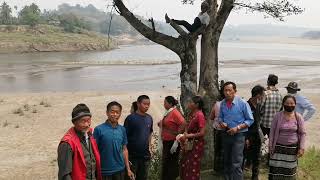 Asa ti Tizü River joins Tara ti Chindwin Riverat New Themanti Naga village Myanmar [upl. by Atisor]