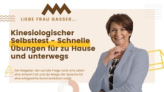 Kinesiologischer Selbsttest  Schnelle Übungen für zu Hause und unterwegs [upl. by Yeldar]