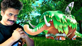 FINALLY BOSS FIGHT WITH ELEPHANT POKEMON 😱 PalWorld   02 [upl. by Aicirtap]