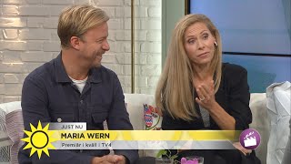 ”Maria Wern” firar 10 år – ”första avsnittet är väldigt överraskande”  Nyhetsmorgon TV4 [upl. by Berlyn]