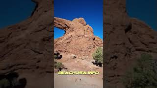 Arches National Park South Window Arch and Turret Arch [upl. by Sperry]