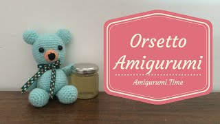 Tutorial  Orsetto Amigurumi prima parte [upl. by Ynaffet]