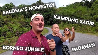 SALOMA HOMESTAY  Padawan Kampung Sadir Bidayuh Tribe amp Road Trip Part 1 [upl. by Lekcar]