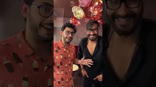 Carryminati with Ajay Devgan for Runway 34 permonth mayday sorts  carryminati [upl. by Majka]