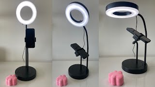 IKEA RING LIGHT WITH PHONE HOLDER 🩷 REVIEW 🩷 IKEA LÅNESPELARE 🩷 [upl. by Anastasie]