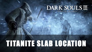 Dark Souls 3 Ashes of Ariandel  Titanite Slab Location [upl. by Selin]