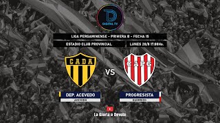 Deportivo Acevedo vs Progresista Guerrico  Fecha 15  Primera B  Liga Pergaminense [upl. by Trevah676]