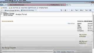 Microsoft System Center Service Manager Console Tour Part 3 of 10 [upl. by Lundquist]