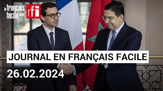 Nouvelle relation FranceMaroc démission en Cisjordanie la Suède va entrer dans lOtan  Journal [upl. by Akcirred718]