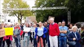 Demonstration an der MukoviszidoseAmbulanz der LMU München am 15 September 2018 [upl. by Jere7]