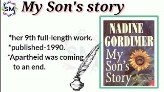 My Sons Story by Nadine Gordimer Summary in hindiTitle Theme in hindi [upl. by Alhsa]